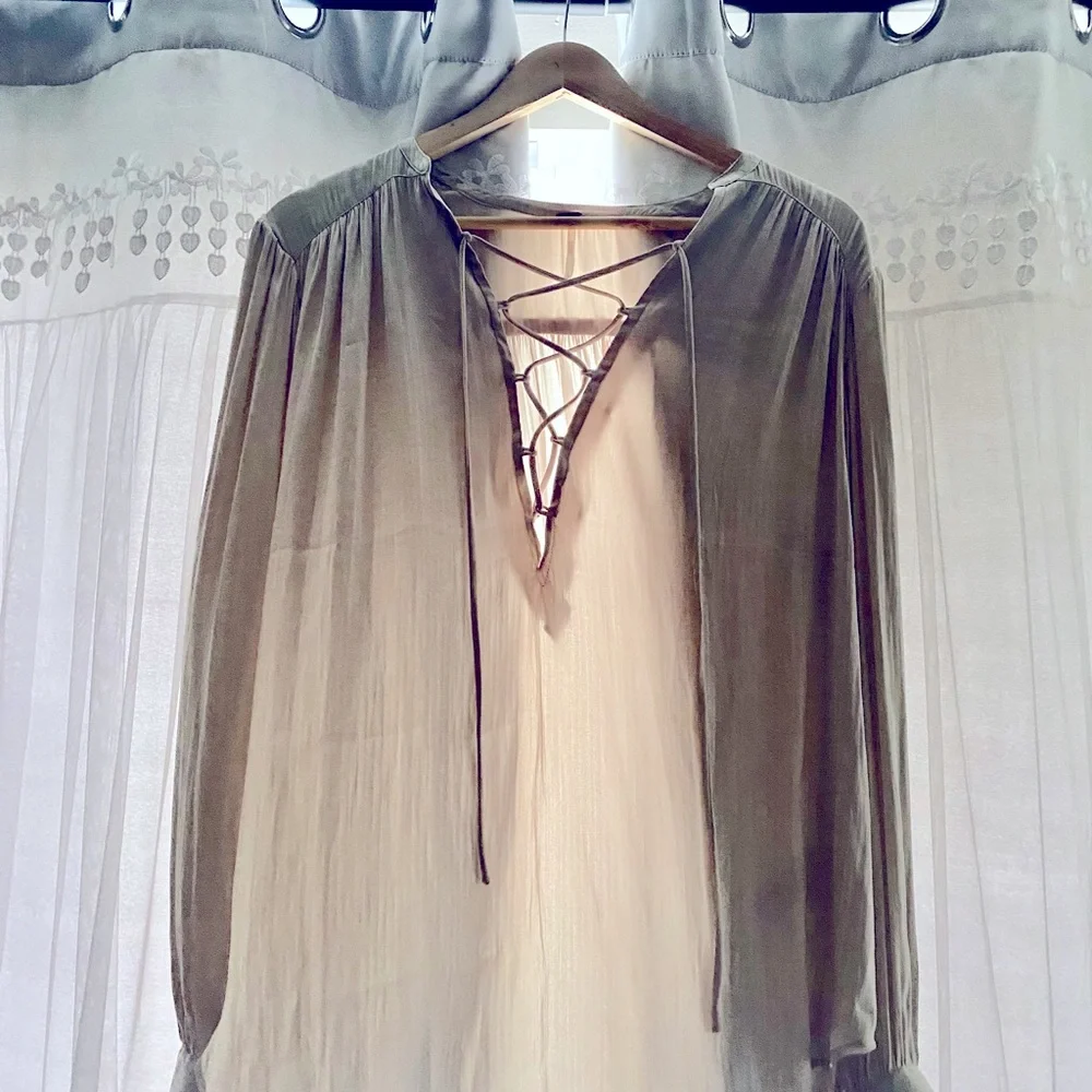 Free People Elaine Blouse - Picture 2 of 3